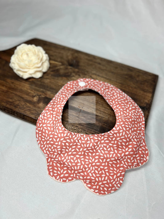 Bavoir Naissance Flower en coton - AS my Baby