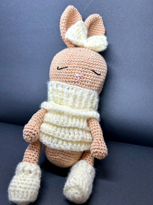 Doudou lapin au crochet AS my Baby