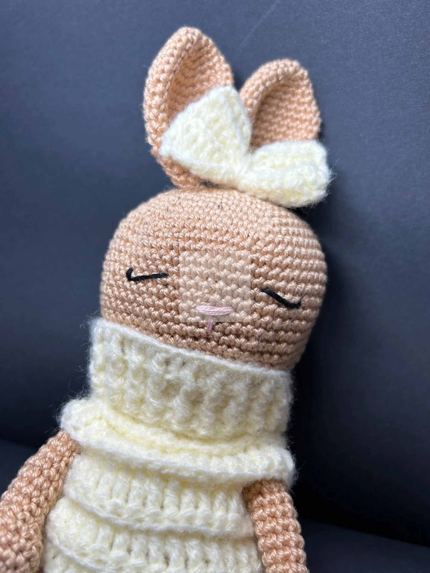 Doudou lapin au crochet AS my Baby